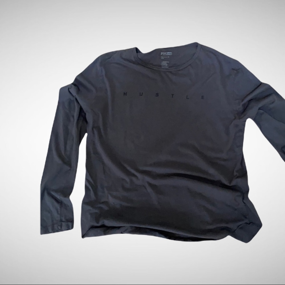 GoodHYouman Grey Men’s “Hustle” Cotton T-Shirt